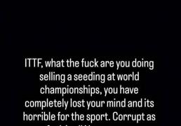 开云下载-林德曝国际乒联“出售”世乒赛种子席位，或手握确凿证据