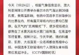 开云体育APP下载-澳网公开赛因高温暂停