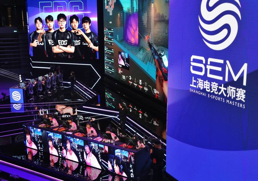 开云体育在线-上海电竞大师賽(sài)开战静安体育中心