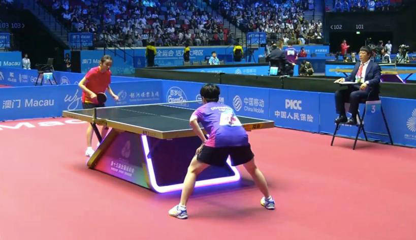 开云-全运会乒乓球比赛：林高远黄镇廷薛飞胜利晋级