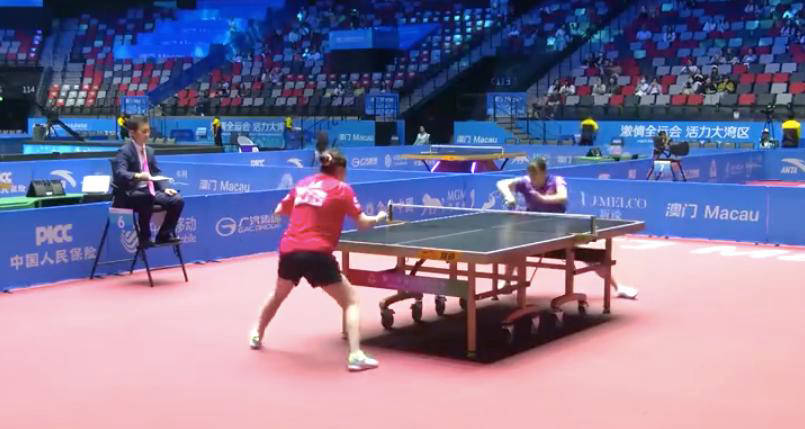 开云-全运会乒乓球比赛：林高远黄镇廷薛飞胜利晋级