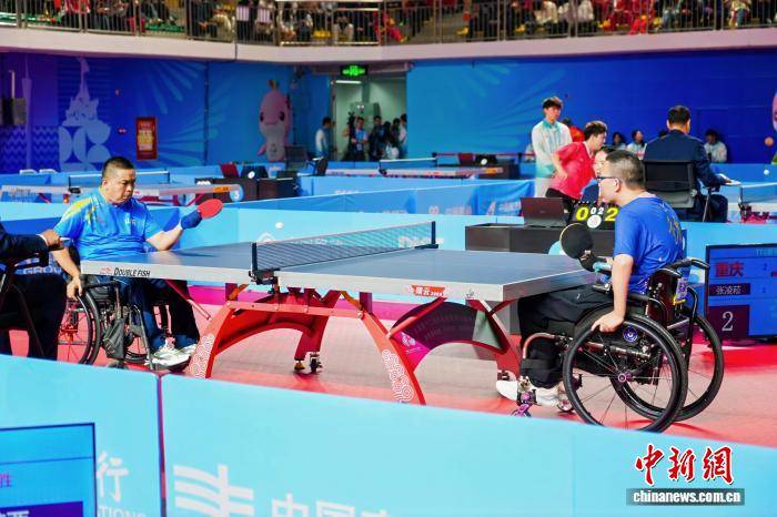 开云-残特奥会乒乓球比赛在广州开赛